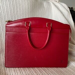 Elegant Red Designer Handbag